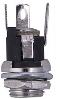 DC Power Jack Socket Female Panel Mount 5.5x2.1mm