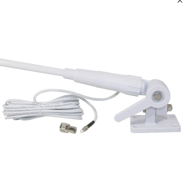 Tram 1607-HC 46" VHF Marine Antenna with 20 ft. Cable & PL-259 Adapter