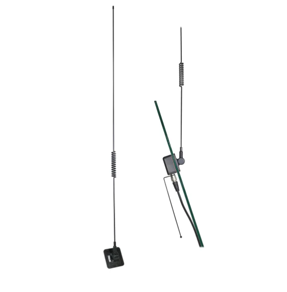Tram® 50W Dual-Band VHF/UHF Glass-Mount Amateur Radio Antenna Kit – 150–154 MHz & 450–470 MHz