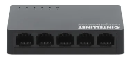 Intellinet® 5-Port Gigabit Ethernet Switch – Model 561747