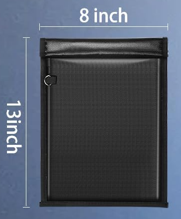 Faraday Bag 7"x10" – Signal Blocking Pouch for Tablets & Large Cell Phones