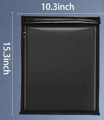 Faraday Bag 9.5"x12" – Signal Blocking Pouch for Tablets & Electronics