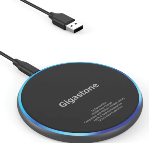 Gigastone GA-9700 QI Certified Fast Wireless Charging Pad