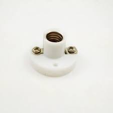 Servalite MS303U Miniature White Bakelite Socket
