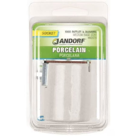 JANDORF Socket Porcelain W/Side Outlet & Bushing #60579