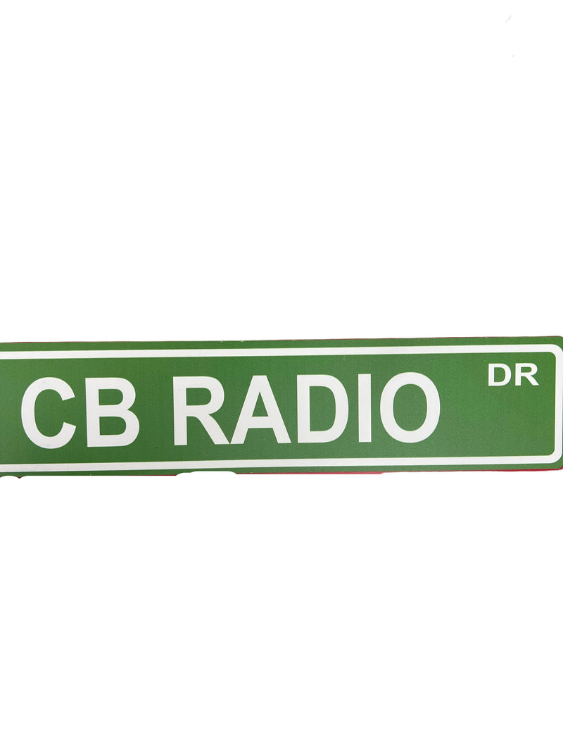 CB Radio Sign