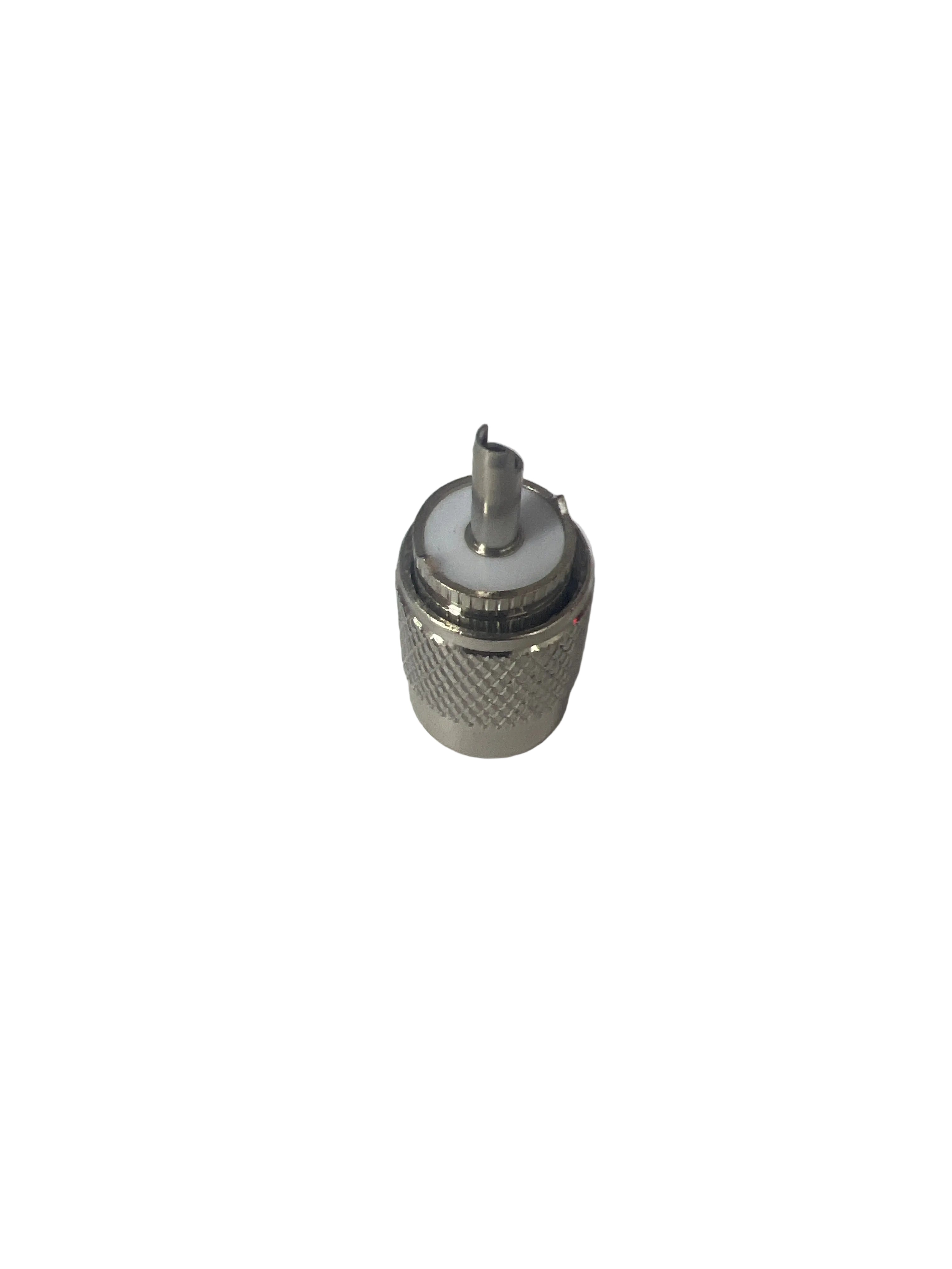 Solder-Type PL-259 UHF Connector for RG8 Coax
