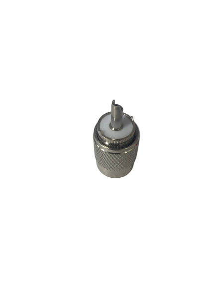 Solder-Type PL-259 UHF Connector for RG8 Coax