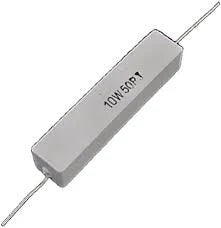 Power resistors 50 ohms 10 watts 10% tolerance 271-133