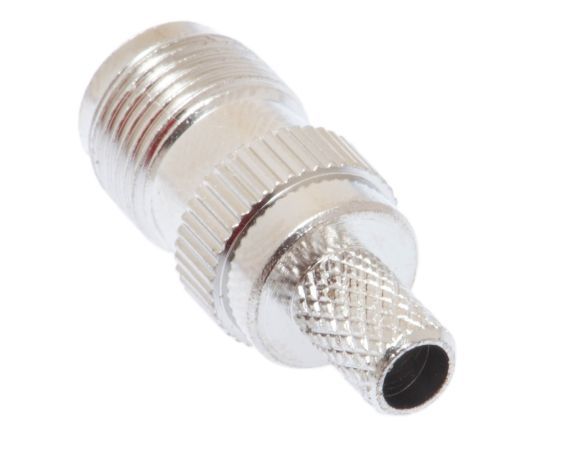 TNC Female Crimp Connector – Fits LMR-240 Coax Cable (50 Ohm)