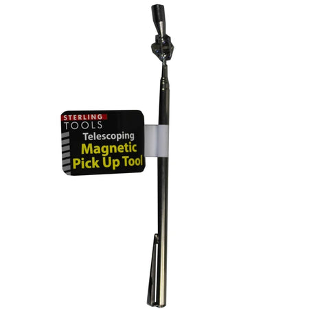 Telescoping Mini Magnetic Pick-Up Tool w/Pen Clip