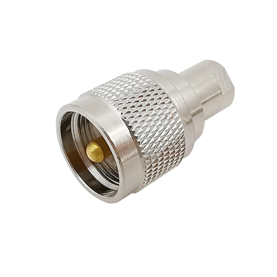 UHF PL259 PL-259 Male to FME Male R/F Coaxial Coax Adapter Connector
