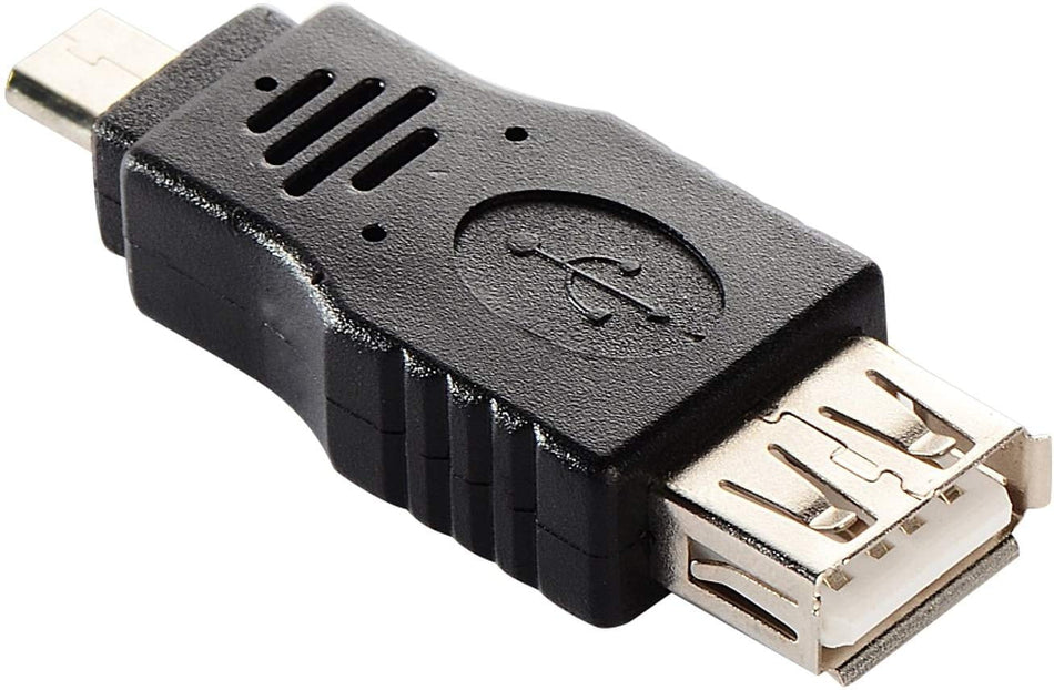 USB 2.0 A Female to Micro-B Male Adapter Connector