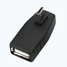 USB 2.0 Female to Micro USB Male 180° right side
