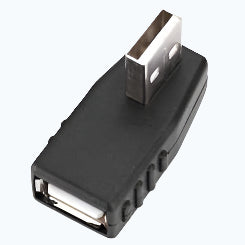 USB Female to USB Male 180° adapter right side