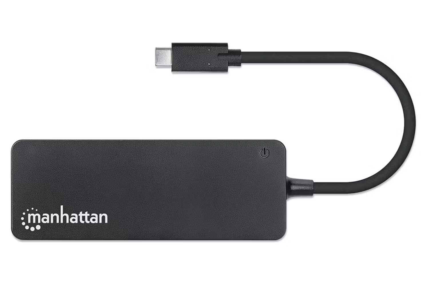 Manhattan® 4-Port USB 3.2 Gen 1 Hub with USB-C®-Male to 4 USB-A Females