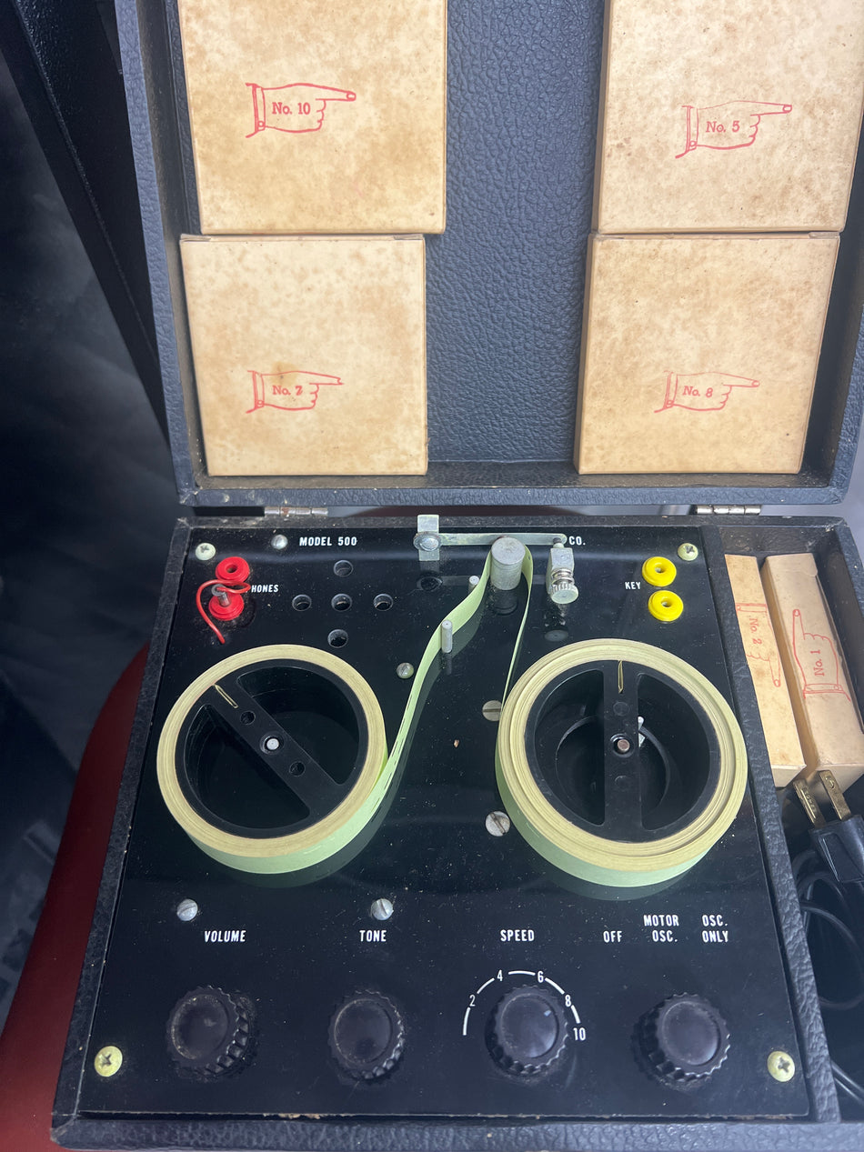 Vintage Instructorgraph Company Model 500 Learning Aid for Morse Code ICM-500 (Pre-Owned)