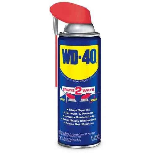 WD-40 Original Formula Multi-Use Product with Smart Straw – 12 oz & 2.75 oz