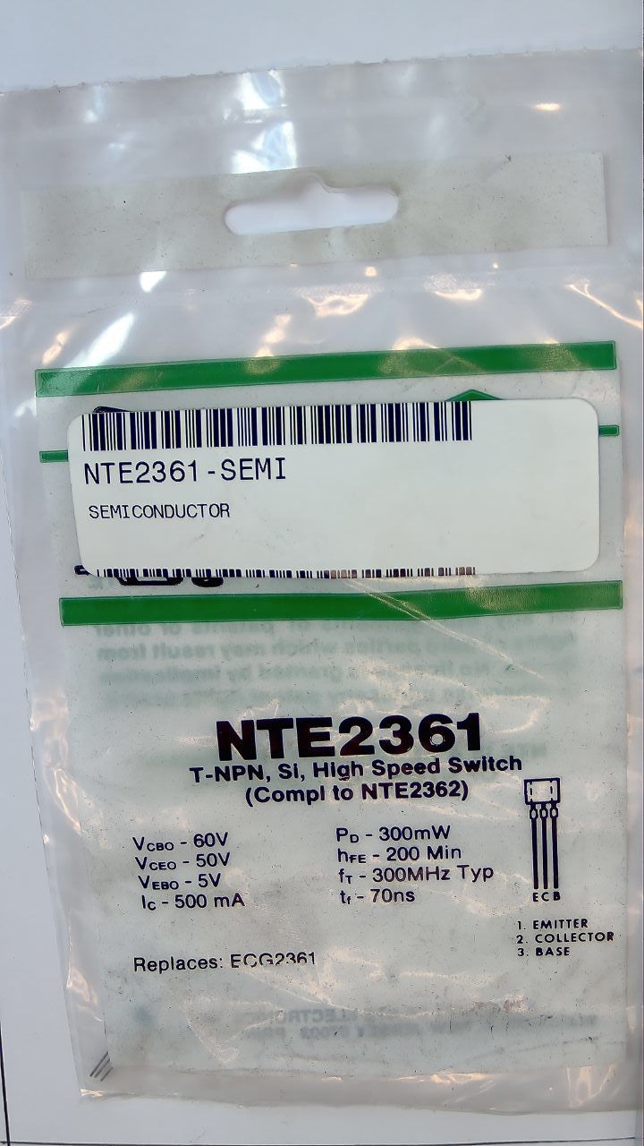 NTE2351 T-NPN, Si, High Speed Switch