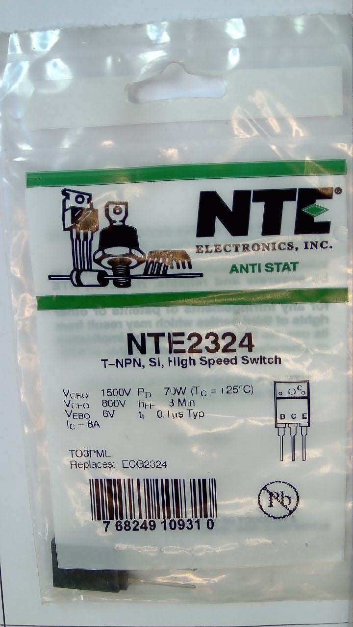 NTE2324 High Speed Switch, T-NPN, Si