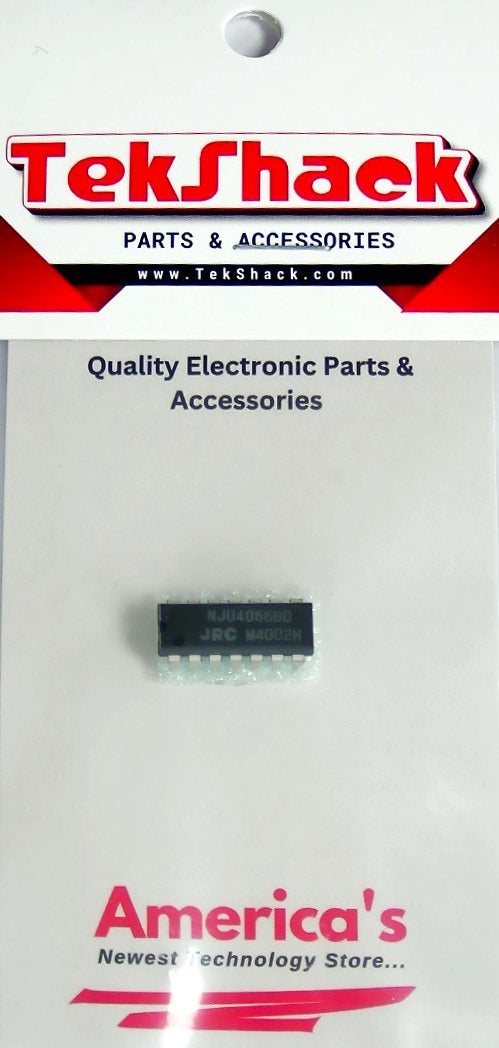 NJU4066BD 4 Circuit IC Switch 1:1 240Ohm 14-DIP