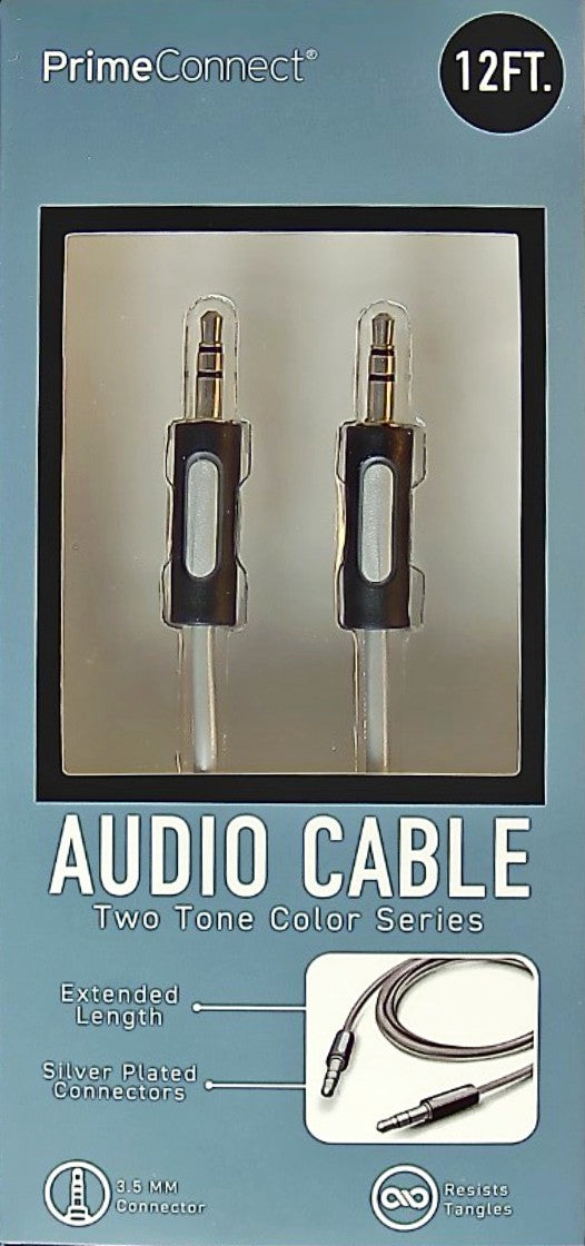 12ft Extended Length 3.5mm Audio Cable