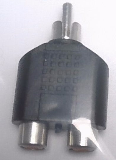 RCA Y Splitter Cable - Audio Video Adapter 1 Male to 2 Female 1 Pack