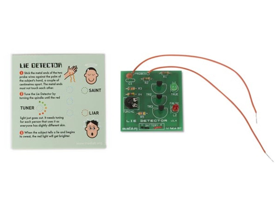 Whadda MadLab Electronic Kit - Lie Detector WSG106