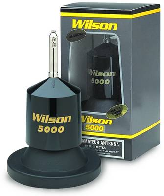 Wilson 5000 Watt Black Magnetic Antenna Mount W5000MAG-B
