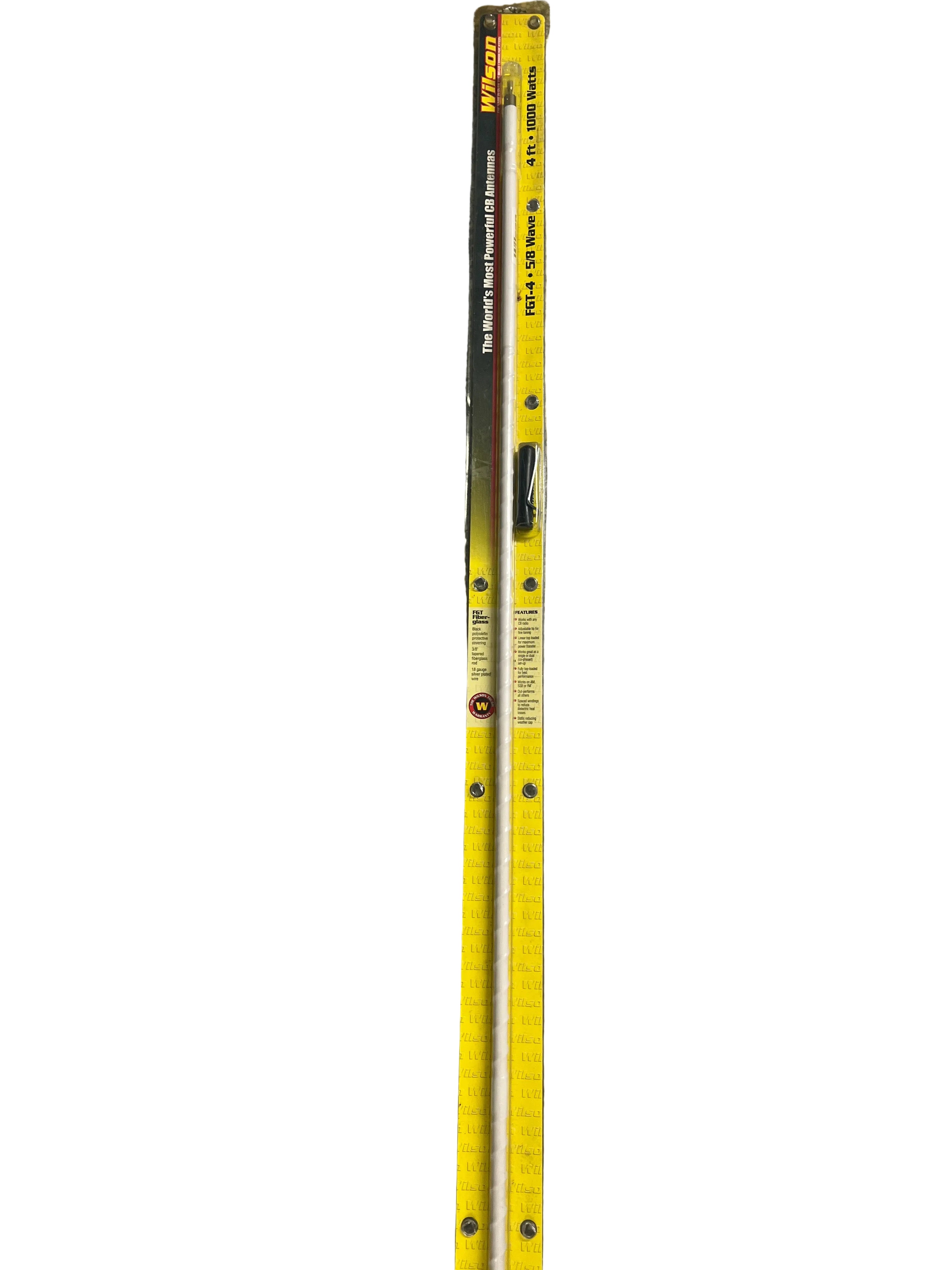 Wilson FGT-4 5/8 Wave 1000 Watt Fiberglass Mobile Antenna