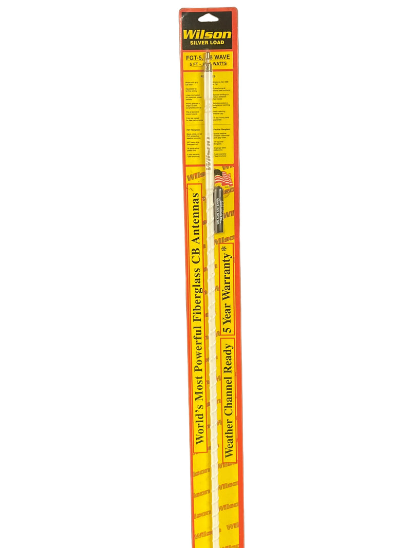 Wilson Silver Load FGT-5 Weather Channel Ready 5/8 Wave 1000 Watt Tunable Antenna