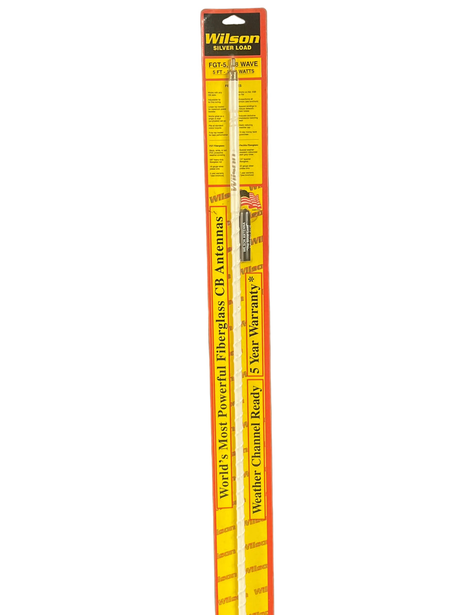 Wilson Silver Load FGT-5 Weather Channel Ready 5/8 Wave 1000 Watt Tunable Antenna