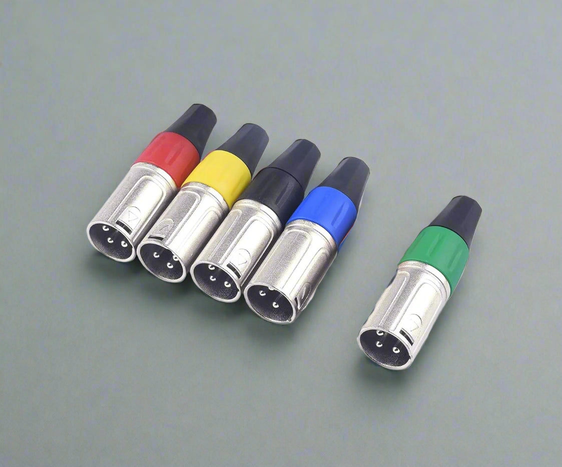 TekShack XLR Male Plug 3-Pin Professional Audio