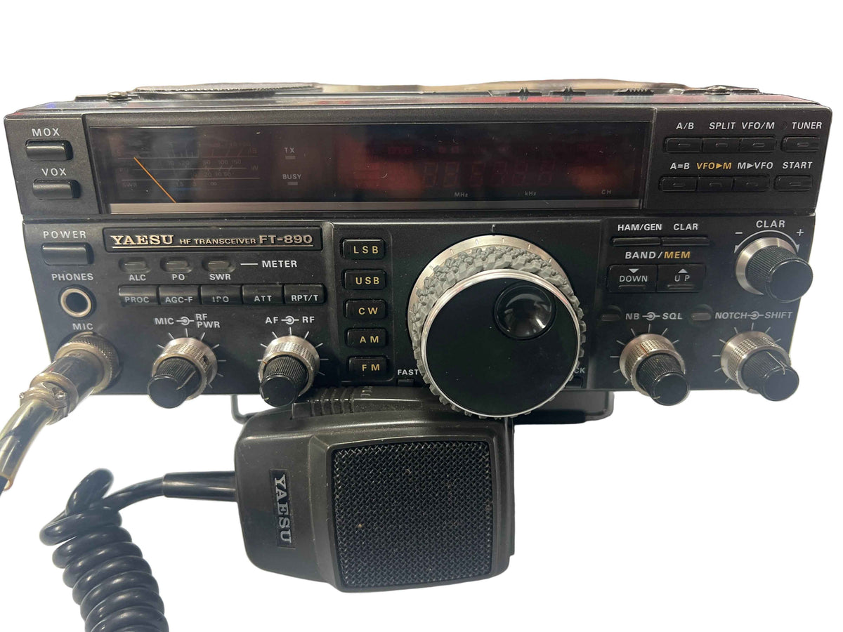 YAESU FT-890 HF Transceiver (MARS Modified) – Pre-Owned