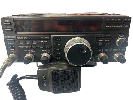 YAESU FT-890 HF Transceiver (MARS Modified) – Pre-Owned