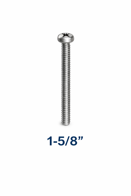 #6-32#8-32 Phillips Pan Head Machine Screws, 304 Stainless Steel – Electrical Wall Plate & Switch Mounting Screws