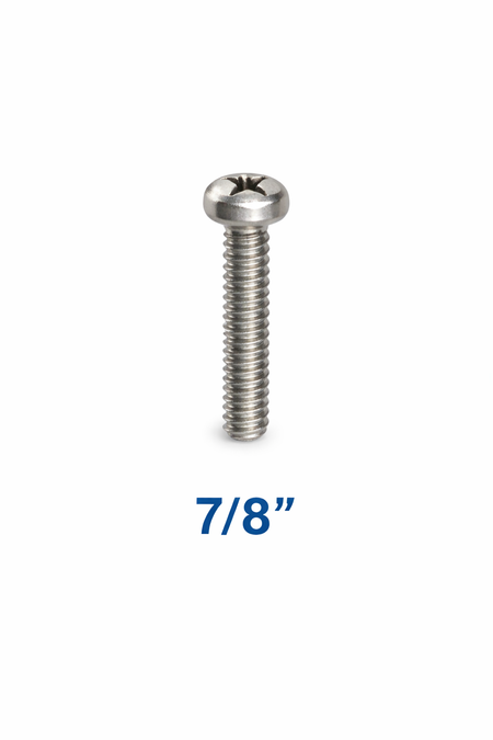 #6-32#8-32 Phillips Pan Head Machine Screws, 304 Stainless Steel – Electrical Wall Plate & Switch Mounting Screws