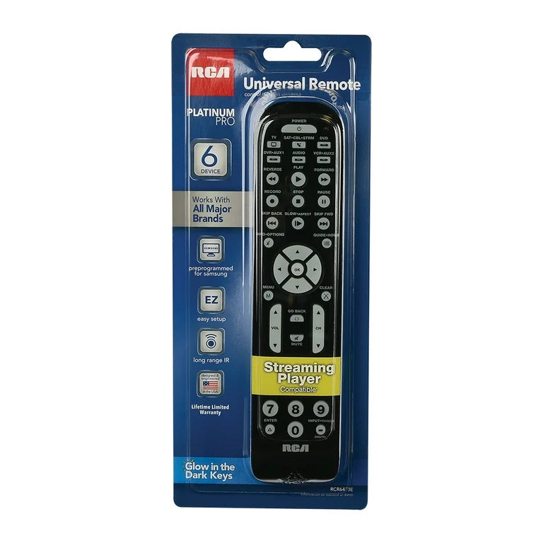 RCA RCR6473Z 6-Device Universal Remote