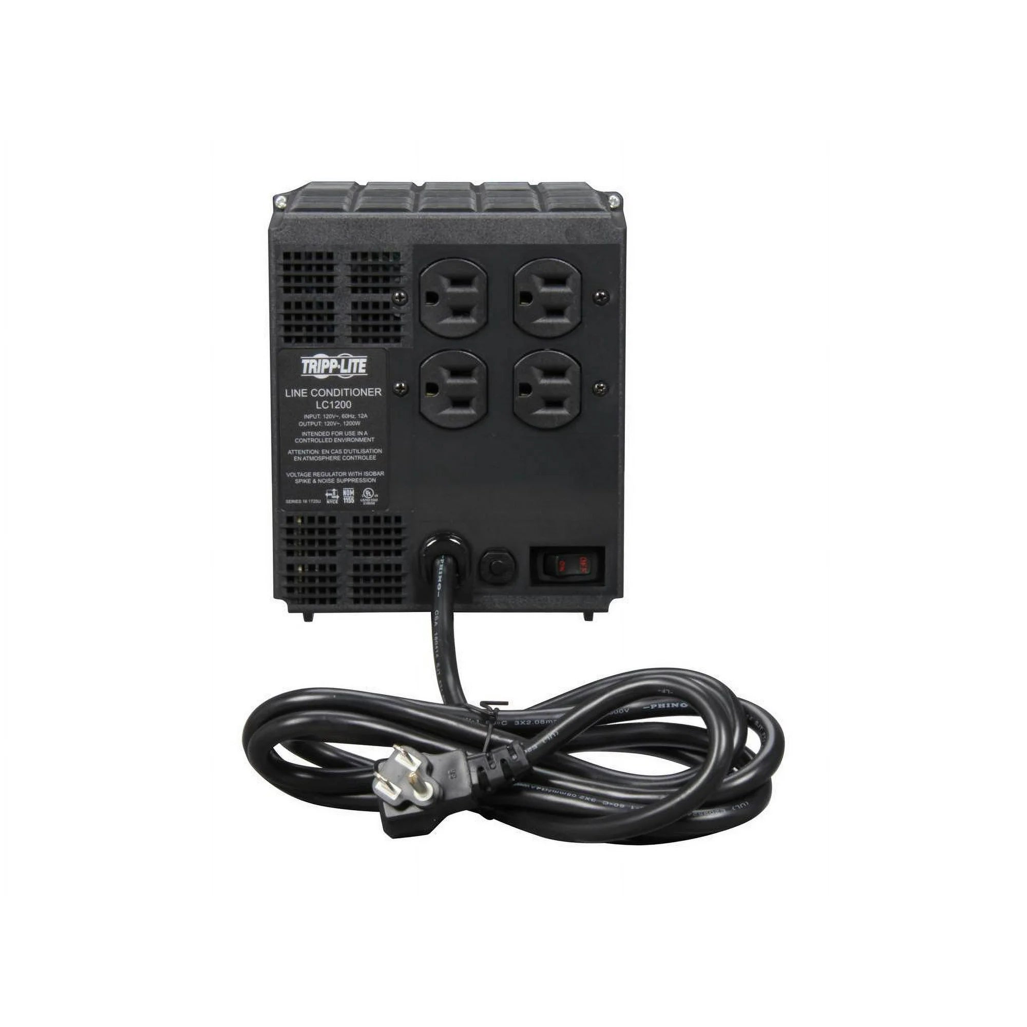 Tripp Lite 4-AC Outlet 1200W Line Conditioner 7ft Cord