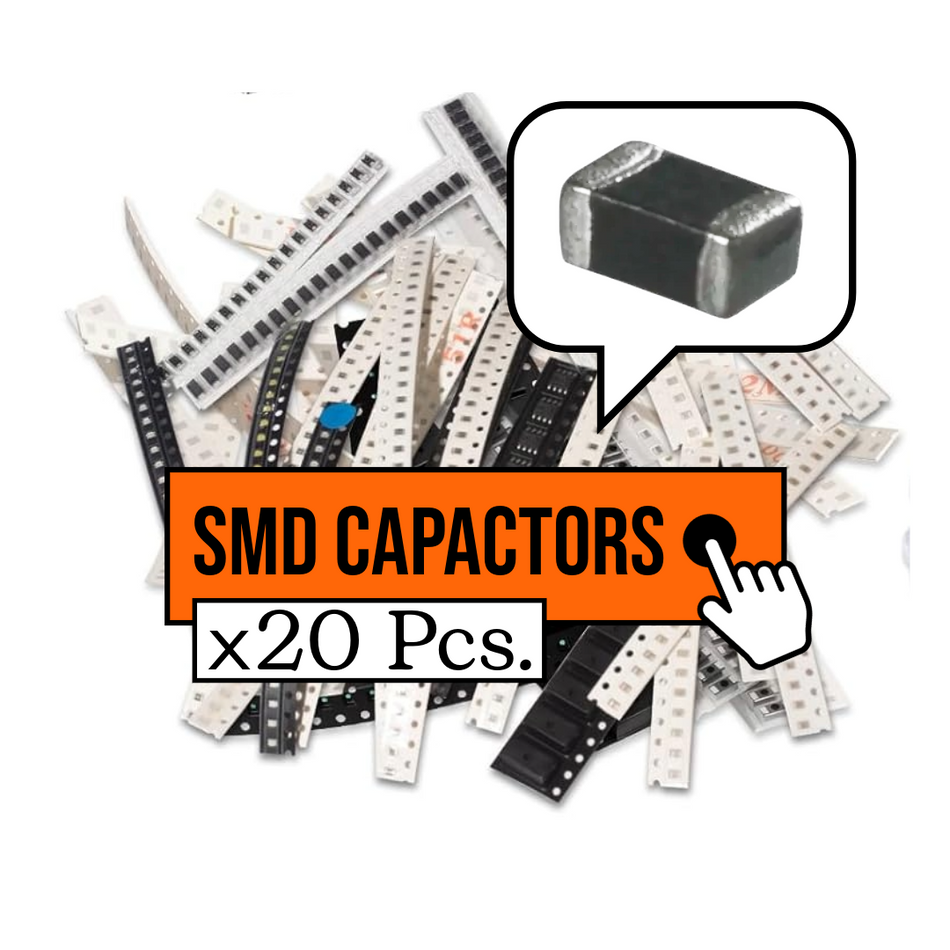 SMD Ceramic Capacitors JTAREA 0805 – 20pcs Strips