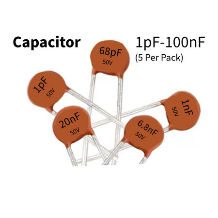 PANMILED Ceramic Capacitor 1pF-100nF 50V Multilayer Monolithic Chip Capacitors