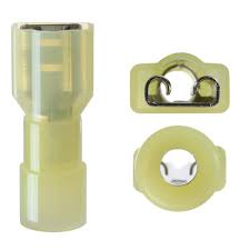 Noble Terminal Disconnect Female Fully-Insulated Nylon – .250 12-10GA (2-Pack) #536M
