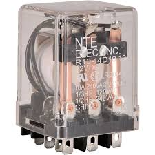 NTE Electronics R10-14A10-240 Series R10 General Purpose AC Relay ...