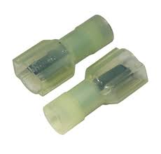 Noble Terminal Disconnect Male Fully-Insulated Nylon – .250 12-10GA (2-Pack) #535M