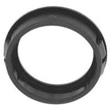 Jandorf Conduit Bushing, Nylon, Black, 1-3/8 in Dia Panel Hole, 0.453 in Thick Panel 2pk #61429