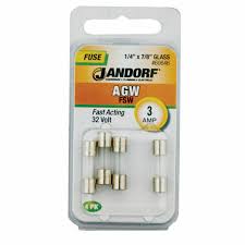 Jandorf Fast Acting 32 Volt 3 Amp Fuse #60646