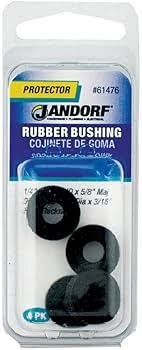 Jandorf 3/8 In. Rubber Bushing 5 Pk, 5pk #61477