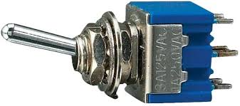 RadioShack 275-0620 DPDT Sub-Mini Center-Off Toggle Switch (1 Per Pack)