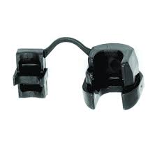 Jandorf Cord Protector, For: 12/3, 14/3, 16/2, 16/3, 18/2, 18/3 Ga Wire, Nylon, Black 2pk #61415