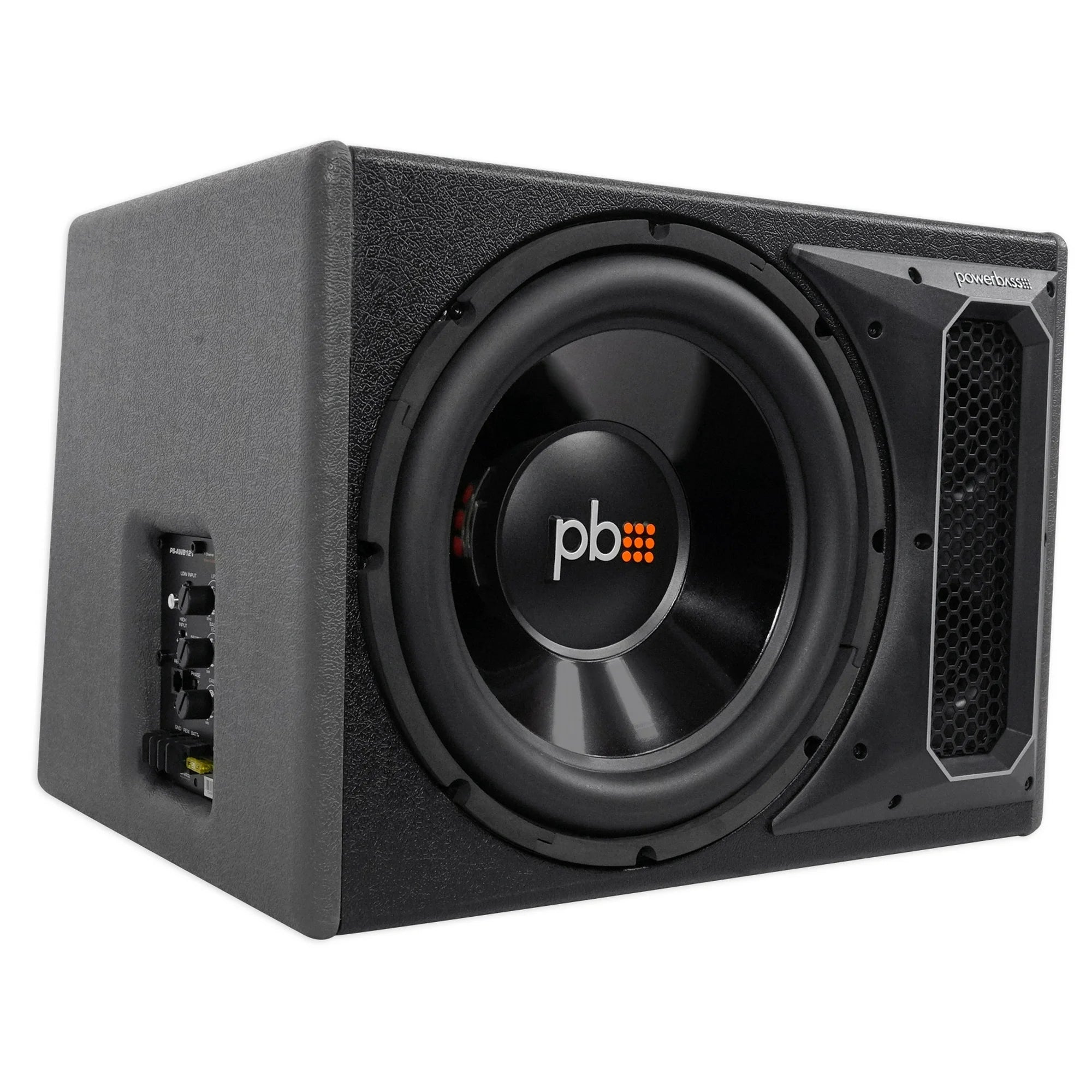 PowerBass PS-AWB121 Single 12in 200W Amplified Enclosure